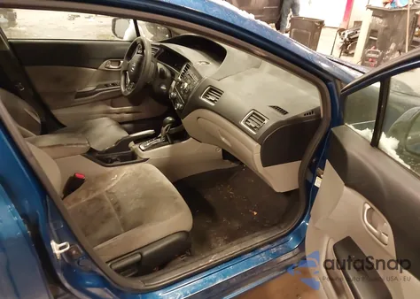 2013 Honda Civic Lx из США, поврежденный, VIN 2HGFB2F51DH598346